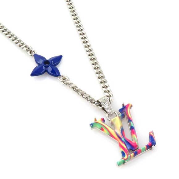 LOUIS VUITTON Black Necklace